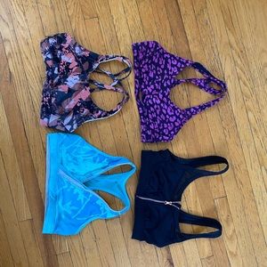 Lululemon bra lot of 4